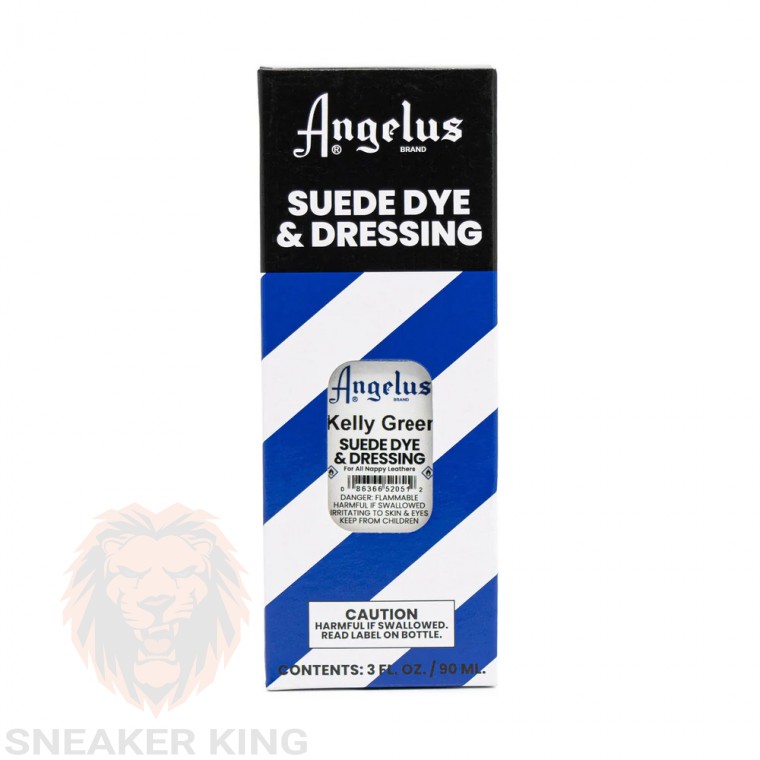 Барвник для замші Angelus Kelly green suede dye (яскраво зелений) made in USA